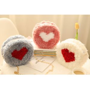 Túi Len Tự Đan Hình Trái Tim - Phụ Kiện Đan Túi [Có video hướng dẫn]