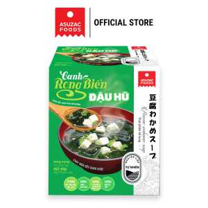 Canh rong biển đậu hũ Asuzac hộp 40g (4g x 10 gói)