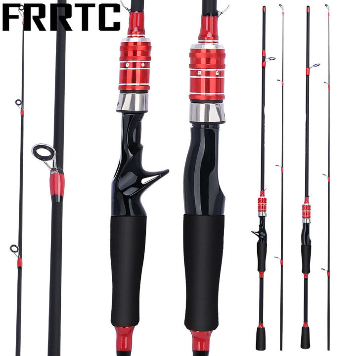 FRRTC Fishing Rods 1.65m/1.8M 2 Sections Spinning Casting Rod Carbon ...