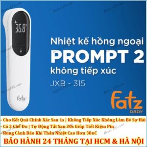 (Prompt 2) Nhiệt kế hồng ngoại không tiếp xúc không làm bé sợ hãi Fatzbaby Fatz JXB-315 MGG