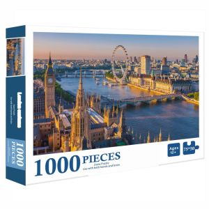 Tranh Ghép Xếp Hình 1000 Miếng Jigsaw Puzzle Dòng sông(Kích Thước 70x50 cm)