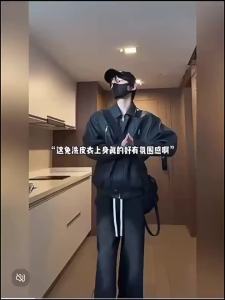 【新款上市】JUJUPS美式复古皮衣男款潮牌夹克宽松休闲男生春秋外套痞帅上衣男【轻薄透气】