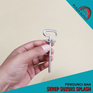Baut Pengunci Ban Serep Suzuki Splash Warna Chrome