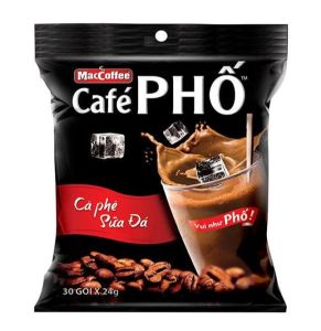 MacCoffee Cafe Pho Sua Da 30 Sachets x 24g