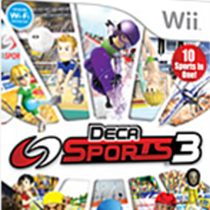 Nintendo WII DVD Game Deca Sports 3 - S3DE18 (Untuk MOD/Jailbreak Konsol sahaja)