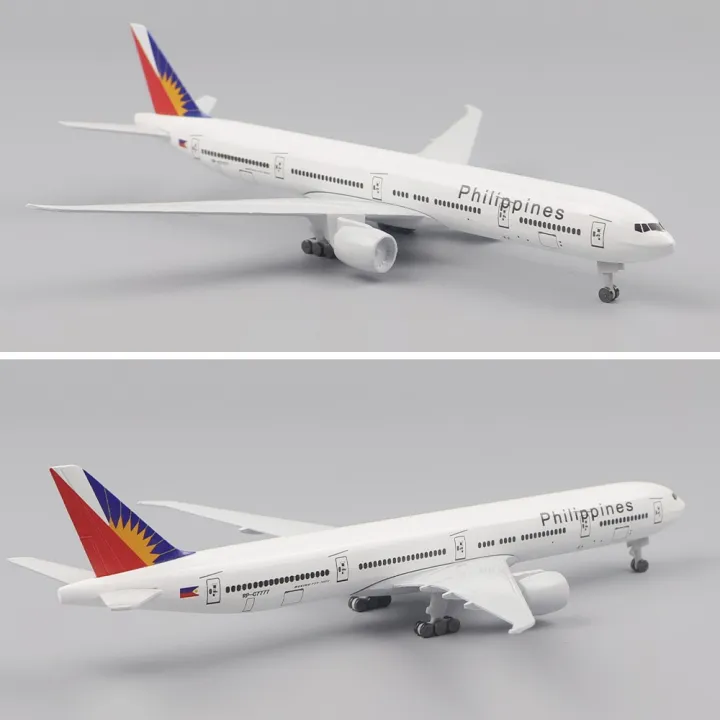 Metal%20Aircraft%20Model%2020Cm%201:400%20Philippine%20Air%20Boeing777%20Metal%20Replica%20With%20Landing%20Gear%20Alloy%20Material%20Aviation%20Simulation%20Gift%20-%20Image%204