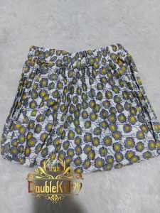 Rok Plisket Payung Premium Motif Flower: Desain Elegan & Berkualitas Tinggi
