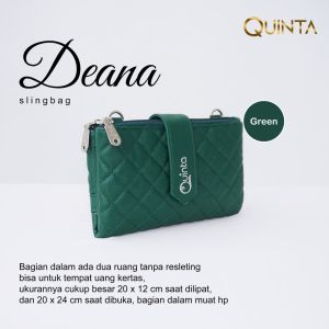 Quinta Deana Slingbag wanita Multifungsi dengan 7 variasi warna