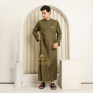 Busana Muslim Jubah Pria Gamis Pria AL BAARI (JD-091)