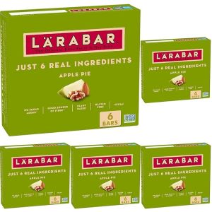 Larabar Apple Pie Fruit and Nut Bars Gluten Free and Vegan 9.6 oz 6 Ct