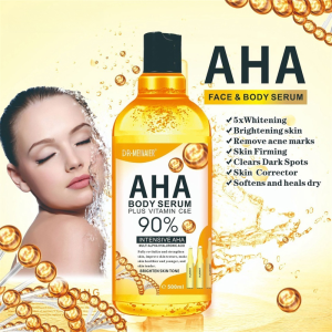 AHA Essence 500ML Face & Body Serum Whitening Rejuvenating Serum Firming Skin Shrinks Pores Moisturizing Body Essence Skin Care Basic Collagen Body Serum