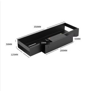 Punch-free Drawer Slide Storage Box Homemade Basket Cabinet Rack For under Kitchen Counter Sink Desktop Bathroom Storage