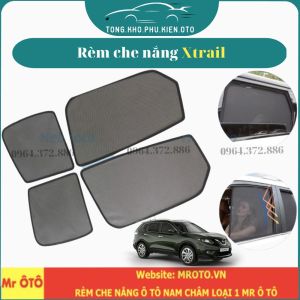 Rèm che nắng xe Nissan Xtrail - Hàng Loại 1 Mr Ô Tô vải dày chống nắng tốt dễ lắp đặt vừa khít - Có hít nam châm
