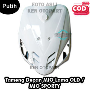 Cover Tameng Depan MIO LAMA / Dasi Panel MIO SPORTY OLD PUTIH