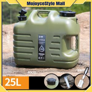 【MOJOYCE】 การตั้งแคมป์ถังเก็บน้ำที่เก็บน้ำฉุกเฉินแบบพกพาพร้อมก๊อกน้ำที่ถอดออกได้ไม่มีการรั่วไหลสำหรับการขับรถกลางแจ้ง