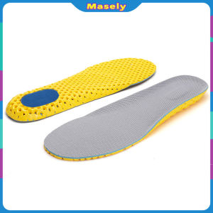 Masely Memory Foam Sports Insole Shock Absorption Leisure Breathable Mesh Basketball Sports Ankle Support