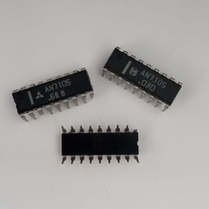 IC AN7105 Single Chip Stereo Pre-amplifier Power Amplifier Circuit ...