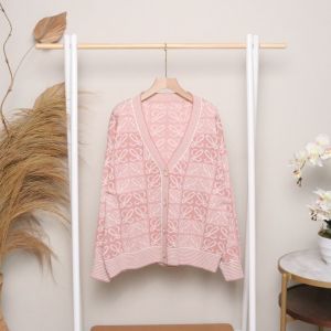 STEEL KARDIGAN RAJUT WANITA KOREAN STYLE KEKINIAN PREMIUM TERBARU REMAJA PANJANG Cuci Gudang