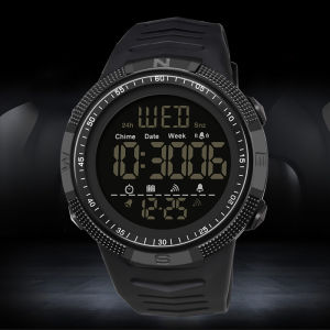 SANDAยี่ห้อผู้ชายแฟชั่นลำลองLEDนาฬิกาดิจิตอลกันน้ำที่สมบูรณ์แบบปฏิทินทหารนาฬิกาสปอร์ตนาฬิกาปลุกโครโนนาฬิกา