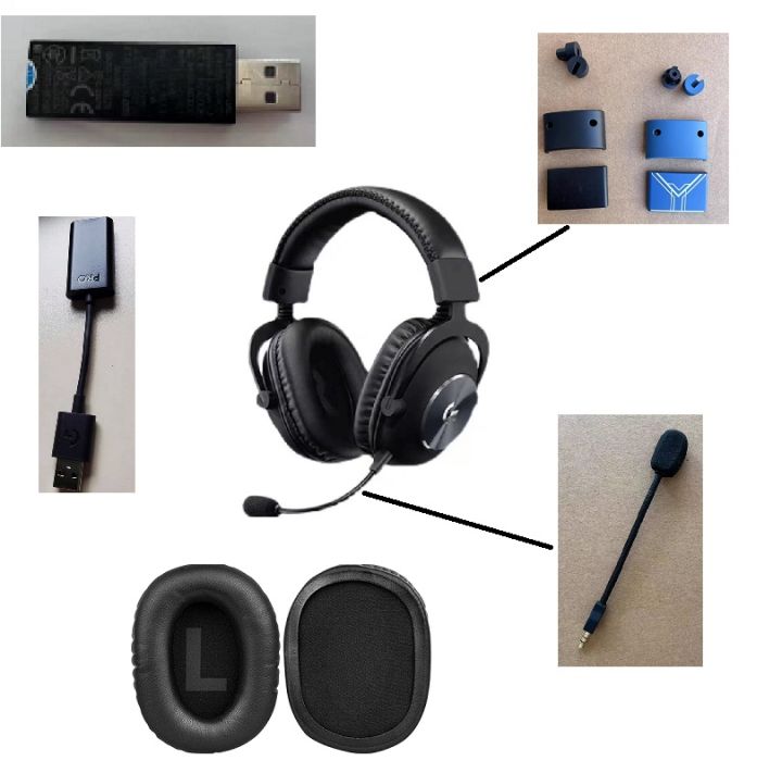 Original Logitech G Pro X Replacement Hinge buckle Adapter Receiver