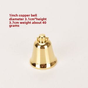 New Bronze Wind Chimes Yellow Bronze Feng Shui Small Bronze Bells Christmas BellsBells Home Decorations Vintage