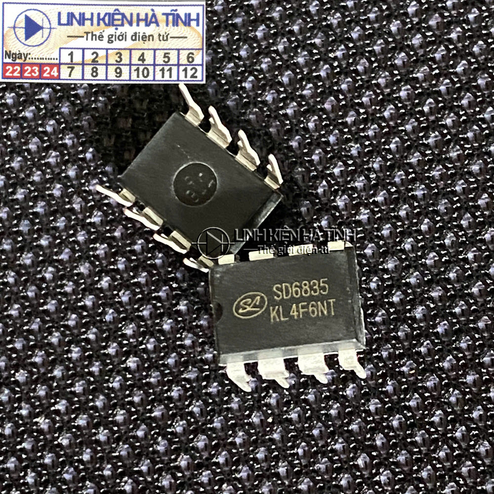 Ic nguồn SD6835 6835 DIP-8 mới