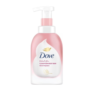DOVE Self Foaming Cloud Foam Body Shower (400ml) (Peach / Sakura / Ultra Moisture / Blueberry)