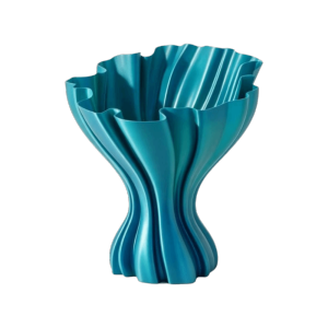 EUYRT Nordic Style Dress Hem Vase 3D Printing Creative  Ornament Home Decor Modern Art Minimalist Vase Table