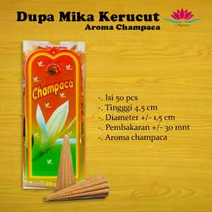 Dupa Tumpeng Mika Kerucut super wangi / Dupa Aromaterapi / Pengharum Ruangan