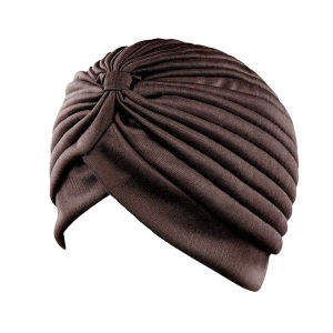 Women Stretchy Turban Cap Muslim Hijabs Hat Female Inner Hijab Solid Arab Indian Cap Wrap Head Scarf Hat Hair Loss Accessories