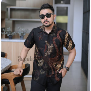 Jayabaya Batik NAWAKARA Kemeja Katun Lengan Pendek