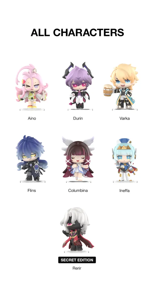 Genshin Impact Gathering Chibi まとめ売り POP MART Genshin Impact Gathering Chibi Series Figures Blind Box