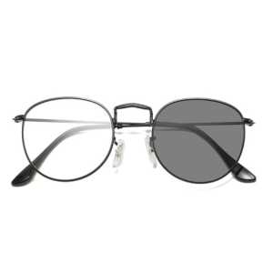 KACAMATA PHOTOCROMIC OVAL RETRO NEW KACAMATA ANTI RADIASI