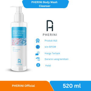 PHERINI Sabun Pemutih Badan Anti Jerawat Mencerahkan - PHERINI Body Wash