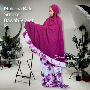 Mukena Bali Jumbo Smoke Bawah