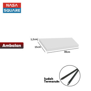 Rak Dinding Melayang Pajangan Dinding Minimalis Model Zig Zag - NASA SQUARE