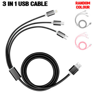 2M Fast Charger Cable for Android Micro USB Type C Fast Charging Data Cable Kabel Pengecas Huawei Xiaomi Samsung 充電線