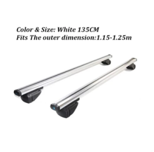 Car roof rack luggage rack crossbar universal load-bearing aluminum alloy with lock bicycle fram