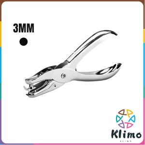 Klimo 3mm/6mm Single Hole Puncher Office Equipment Accessories for Paper Organizer DIY Handicrafts