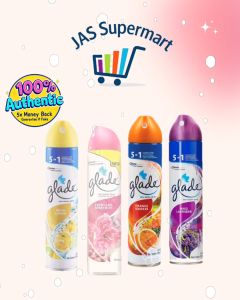 Glade Lemon Fresh Air Freshener Spray 320mL – Instant Citrus Freshness for Home