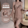 Lingerie Sexy Lace Women Nightgown Dress Baju Tidur Wanita Musim Panas. 