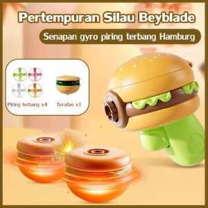 Anak-anak bercahaya berputar gyro mainan burger gyro