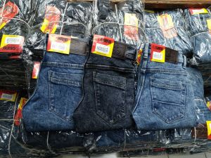 celana jeans stretch pensil strit snow
