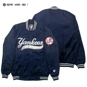 JAKET NY  VARSITY BASEBALL PUTIH HIJAU PINK TASLAN BORDIR PREMIUM DEWASA TERBARU JUNASCLOTH