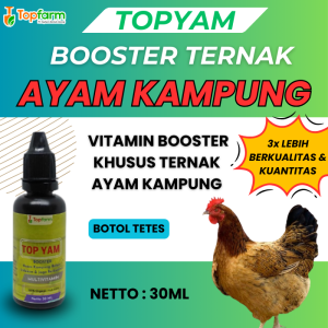 Vitamin Ternak Ayam / Vitamin Ayam Lebih Sehat / Vitamin Penggemuk Ayam / Vitamin Obat Ayam / Vitamin Ayam Cepat Besar / Vitamin Penambah Nafsu Makan Ayam / Vitamin Booster Ayam