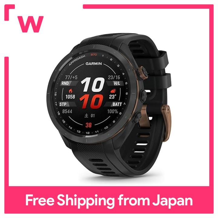 Garmin Approach S70 47mm Black Bronze Edition Golf Watch with