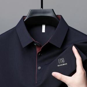 2025 Summer Mens Polo Shirt | Stylish & Breathable Business Casual Tops for Middle-Aged Dads | Lightweight Comfortable & Versatile | Available in Multiple Colors & Sizes | Ideal for Thailands Hot Weather