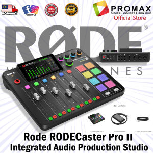 Rode Caster Pro II Integrated for Audio interface Production StudioCaster Pro II Original RODE Malaysia