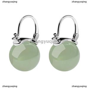 [COD] zhangyuqing Ancient Style Bead Earrings Gentle Fashion Temperament Ear Buckle For Women Girls Retro Earrings Jewelry Accessories Gifts