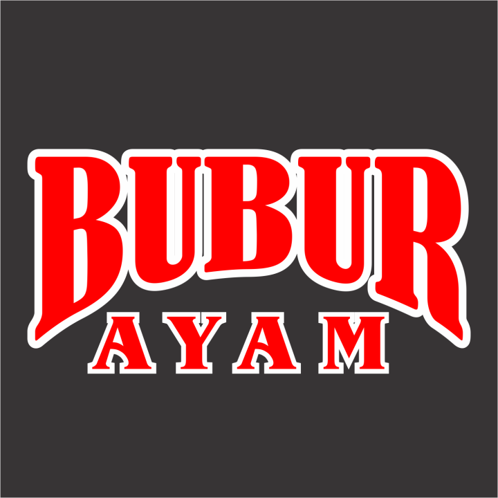 STIKER BUBUR AYAM STIKER GEROBAK STIKER RODA JUALAN CUTTING STICKER ...